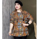 شومیز کریشه طرحدار - مانتو پاتریس رشت