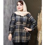 تونیک مخمل چهارخونه - مانتو پاتریس رشت