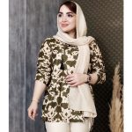 تونیک مخمل طرحدار - مانتو پاتریس رشت