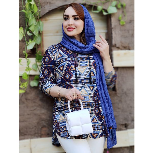 شومیز کریشه هندسی - مانتو پاتریس رشت