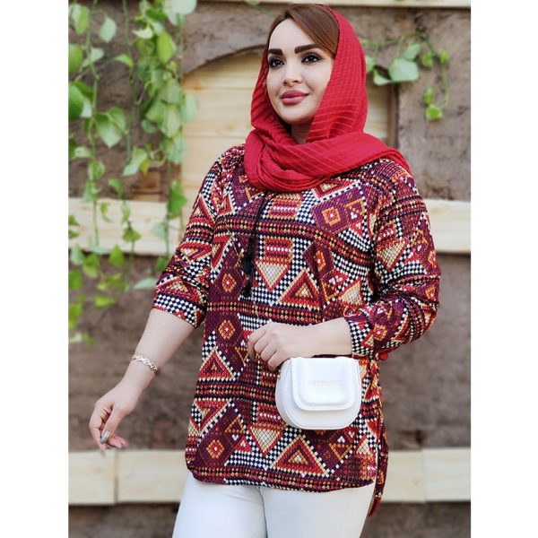 شومیز کریشه هندسی - مانتو پاتریس رشت