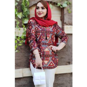 شومیز کریشه هندسی - مانتو پاتریس رشت