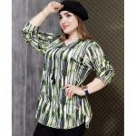 تونیک مخمل راه راه آبرنگی - مانتو پاتریس رشت