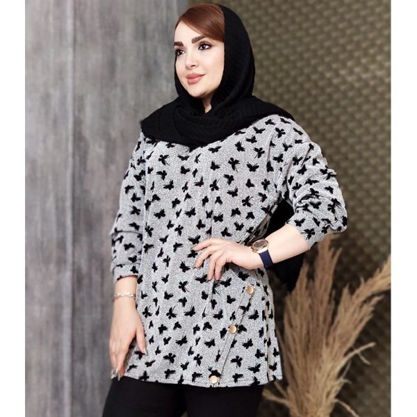 395001-2-min شومیز لمه 6 دکمه - مانتو پاتریس رشت