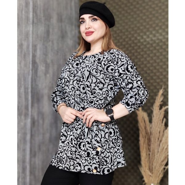 شومیز لمه 6 دکمه - مانتو پاتریس رشت