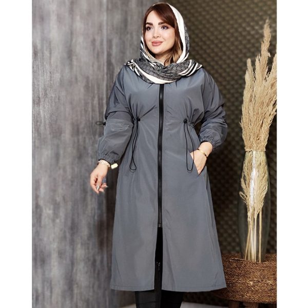 بارانی بلند آستین گت - مانتو پاتریس رشت