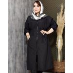 بارانی بلند آستین گت - مانتو پاتریس رشت