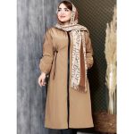 بارانی بلند آستین گت - مانتو پاتریس رشت