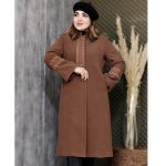 پالتو فوتر بلند گلدوزی - مانتو پاتریس رشت