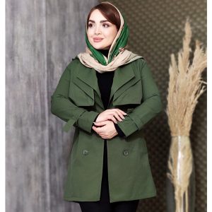 بارانی کتان زارا دو یقه - مانتو پاتریس رشت