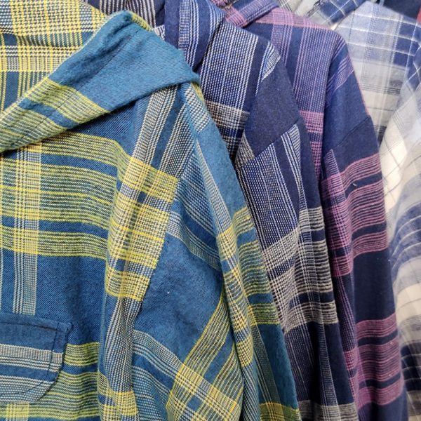 مانتو کلاهدار چهارخونه - مانتو پاتریس رشت