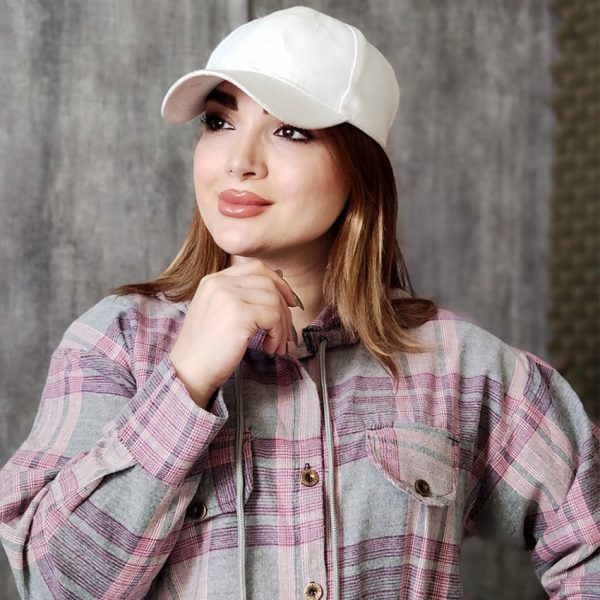 مانتو کلاهدار چهارخونه - مانتو پاتریس رشت