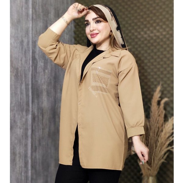 مانتو جیب نگینی - مانتو پاتریس رشت