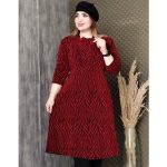 پیراهن لمه بلند - مانتو پاتریس رشت