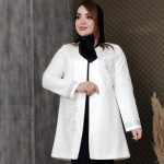مانتو کتان لمه نگین دوزی - مانتو پاتریس رشت
