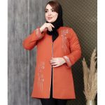 مانتو کتان لمه نگین دوزی - مانتو پاتریس رشت