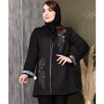 مانتو کتان لمه نگین دوزی - مانتو پاتریس رشت