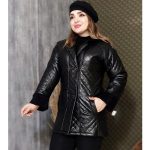 کاپشن چرم مچ ببعی - مانتو پاتریس رشت