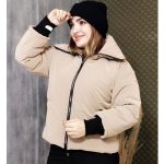 کاپشن کراپ یقه بلند - مانتو پاتریس رشت