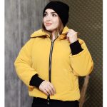 کاپشن کراپ یقه بلند - مانتو پاتریس رشت