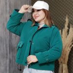 کاپشن کراپ گت دار - مانتو پاتریس رشت