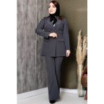 ست کت شلوار مازراتی 4 دکمه - مانتو پاتریس رشت