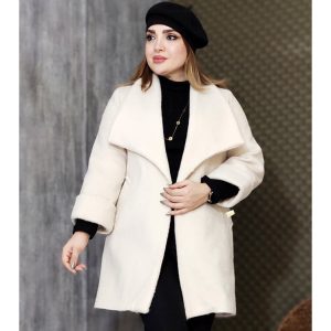 پالتو فوتر یقه شکاری - مانتو پاتریس رشت