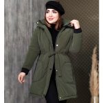 کاپشن سیلیکونی بلند دو جیب