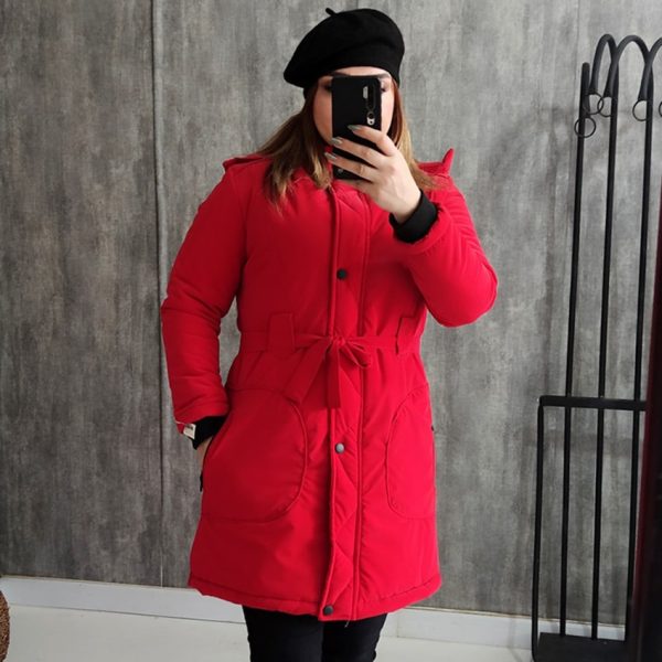 کاپشن سیلیکونی بلند دو جیب - مانتو پاتریس رشت