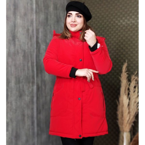 کاپشن سیلیکونی بلند دو جیب