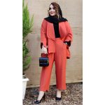 ست مانتو شلوار مغزی دوزی - مانتو پاتریس رشت