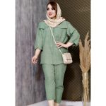 ست مانتو شلوار لینن - مانتو پاتریس رشت