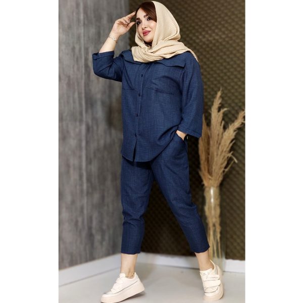 ست مانتو شلوار لینن - مانتو پاتریس رشت