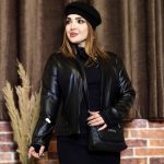 کت کراپ چرم - مانتو پاتریس رشت