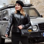 کت کراپ چرم - مانتو پاتریس رشت