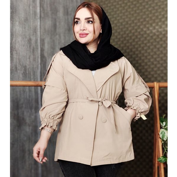 مانتو داکرون یقه انگلیسی - مانتو پاتریس رشت