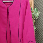 مانتو کتان لمه