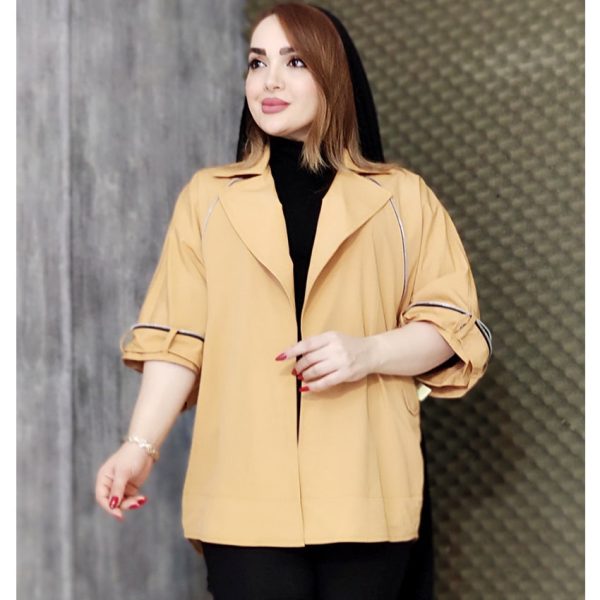 مانتو داکرون زیپ دوزی - مانتو پاتریس رشت