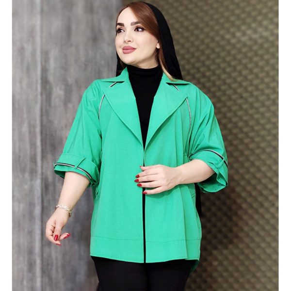 مانتو داکرون زیپ دوزی - مانتو پاتریس رشت