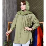 مانتو زیگ زاگ نگینی - مانتو پاتریس رشت