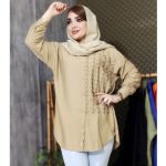 مانتو زیگ زاگ نگینی - مانتو پاتریس رشت