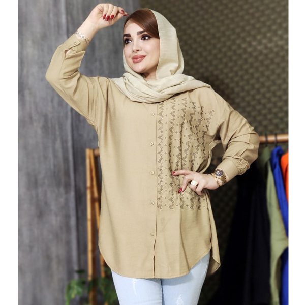 مانتو زیگ زاگ نگینی - مانتو پاتریس رشت