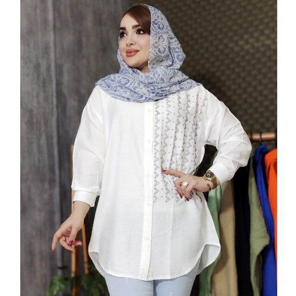 مانتو زیگ زاگ نگینی - مانتو پاتریس رشت