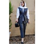 ست 3 تیکه دیپلمات - مانتو پاتریس رشت