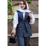 ست 3 تیکه دیپلمات - مانتو پاتریس رشت