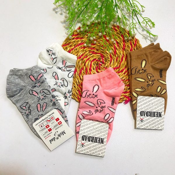 جوراب خرگوش رنگی 26600126 - Image 1