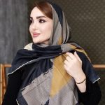 روسری نخی طرحدار 26600899 - Image 2