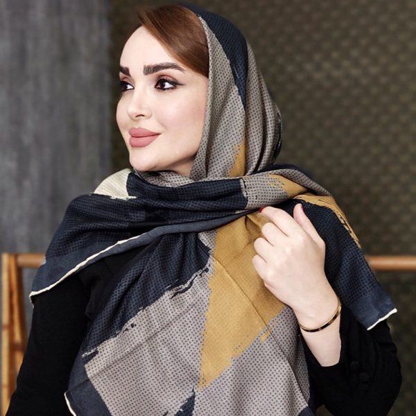 روسری نخی طرحدار 26600899 - Image 2
