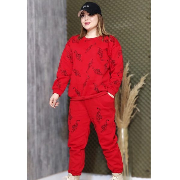 ست بلوز شلوار دورس ببر - مانتو پاتریس رشت