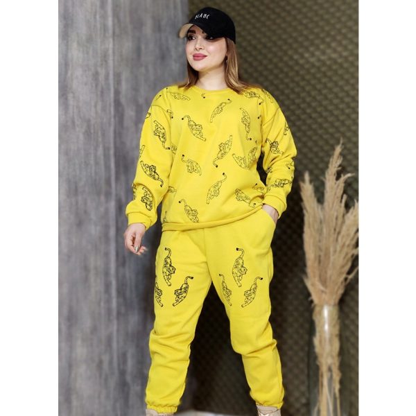 ست بلوز شلوار دورس ببر - مانتو پاتریس رشت